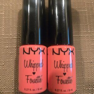 2 bottles of NYX Souffle Pink Cloud set of 2 with free random IPSY bag